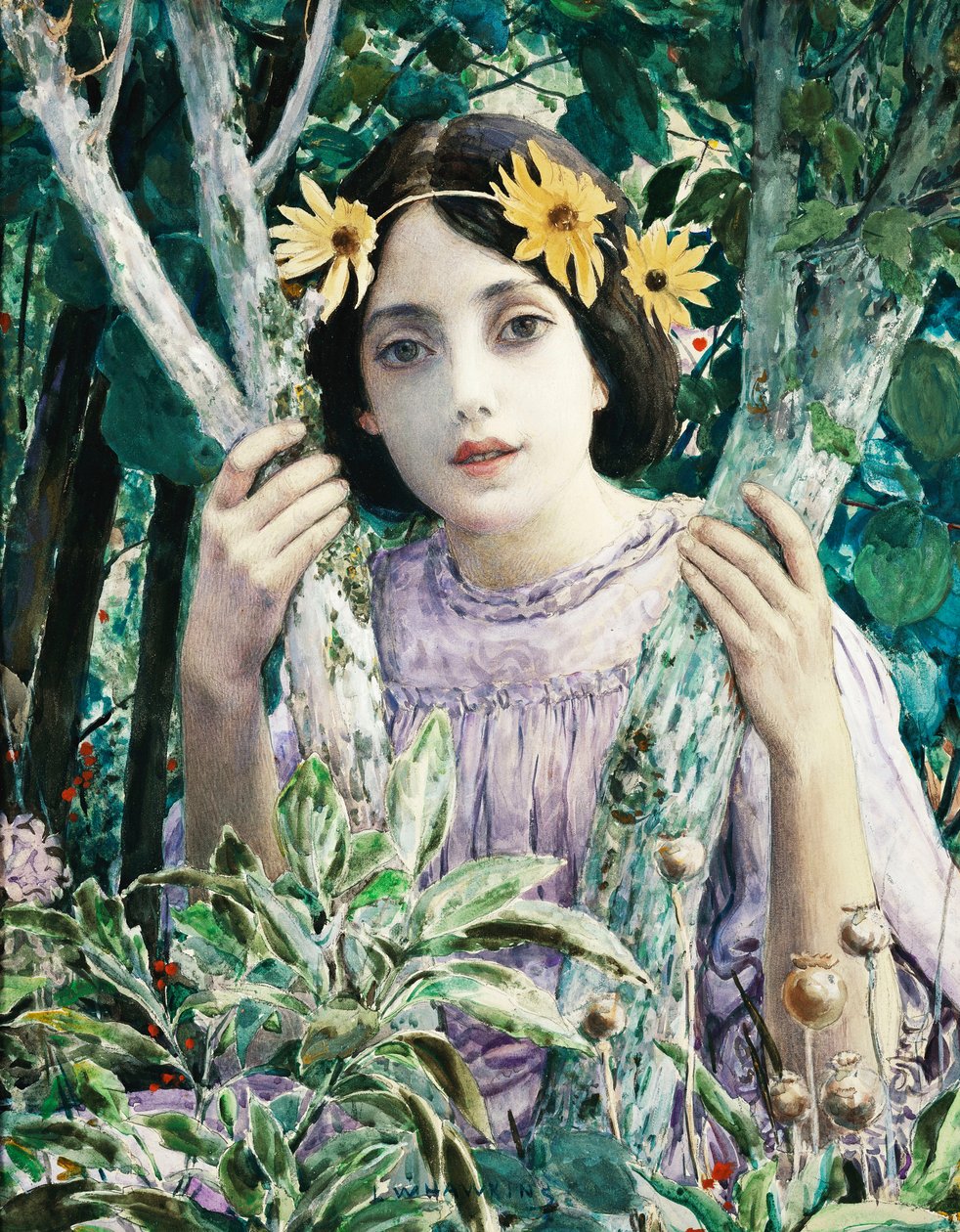 Idyla, od Louis Welden Hawkins