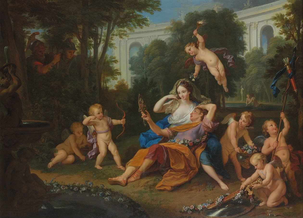 Rinaldo a Armida, 1704 od Louis de Boullogne