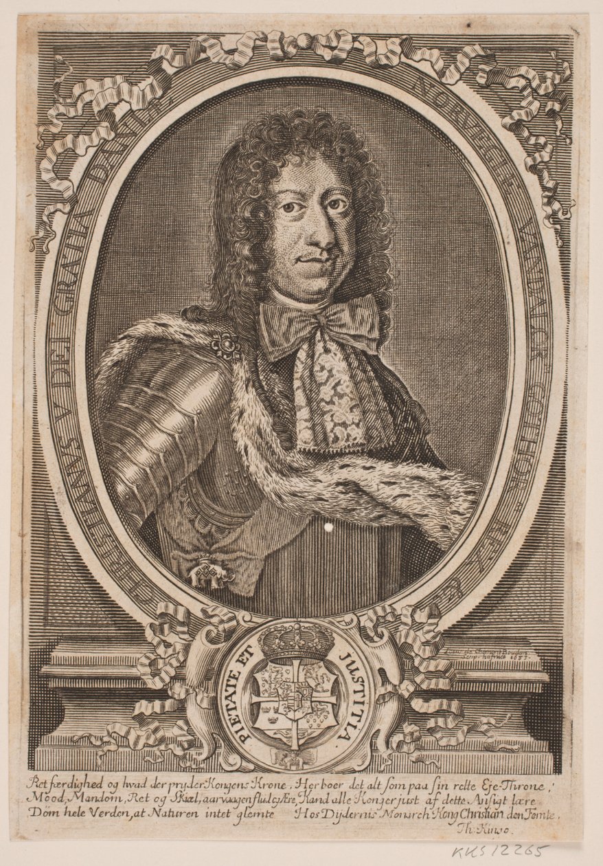 Christian V od Louis de Chomond Boudan