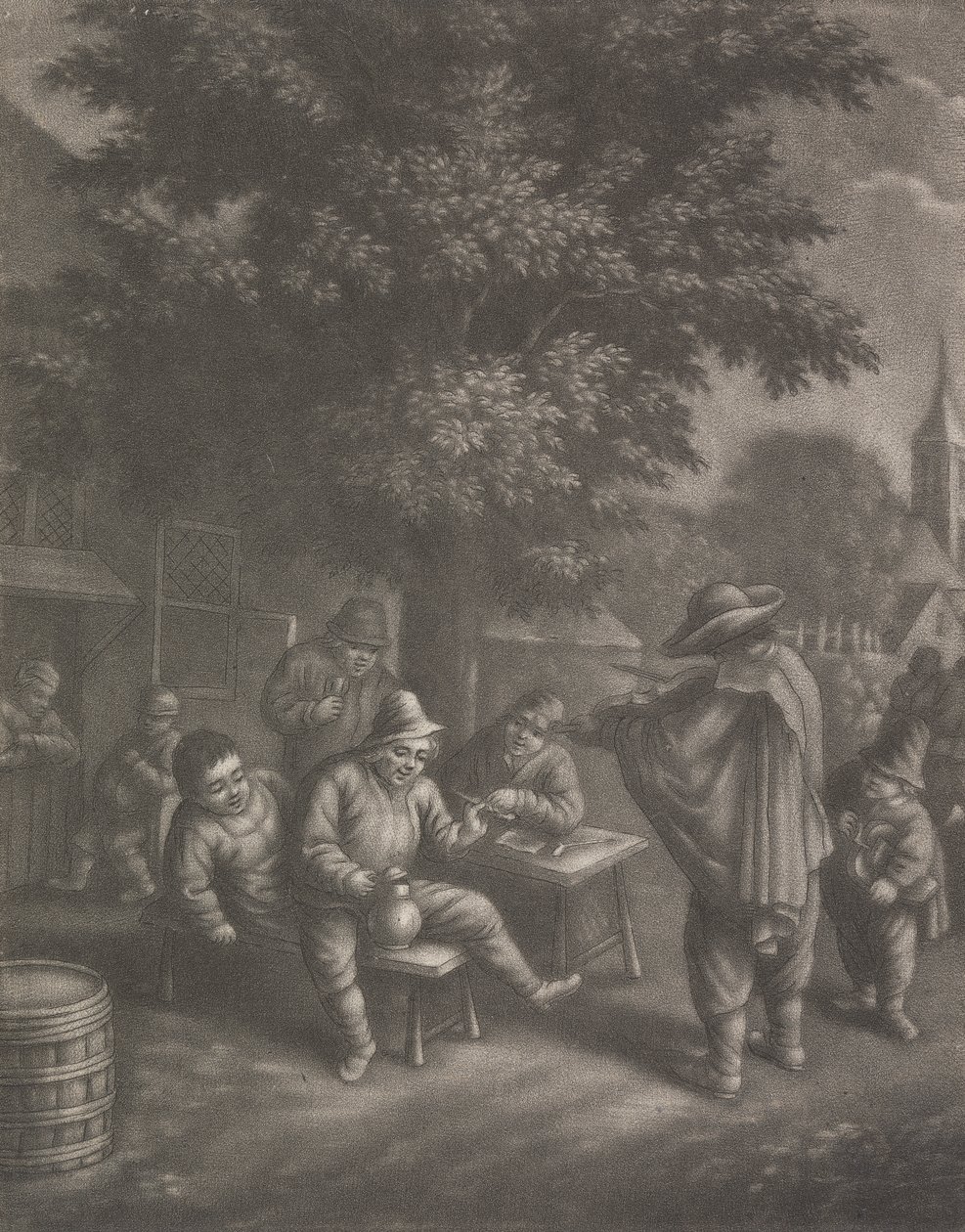 Potulní hudebníci od Louis de Fontaine
