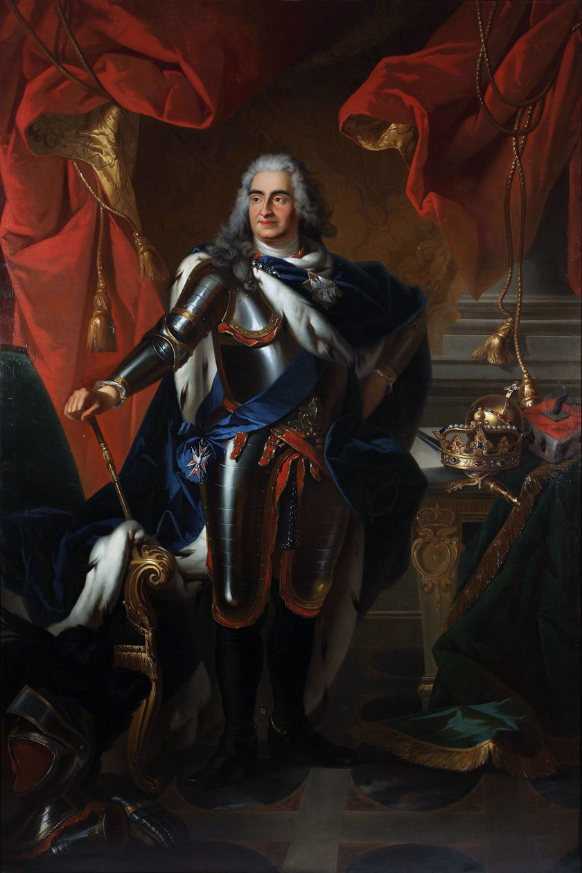 Portrét Fridricha Augusta z Polska a Saska 1670-1733 od Louis de, Silvestre