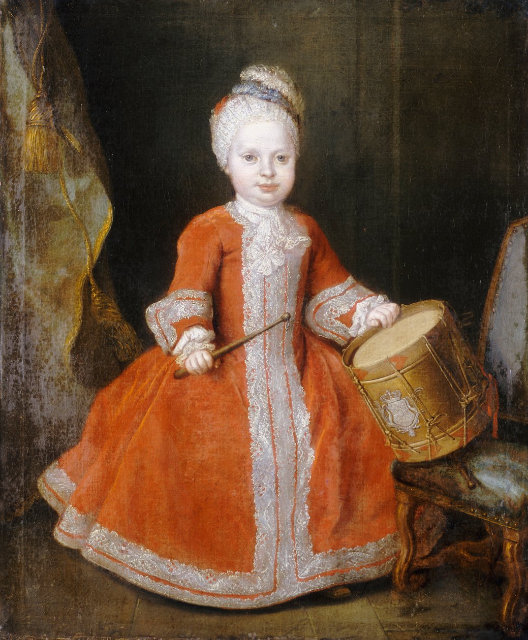 Portrét prince Xaviera Saského od Louis de Silvestre