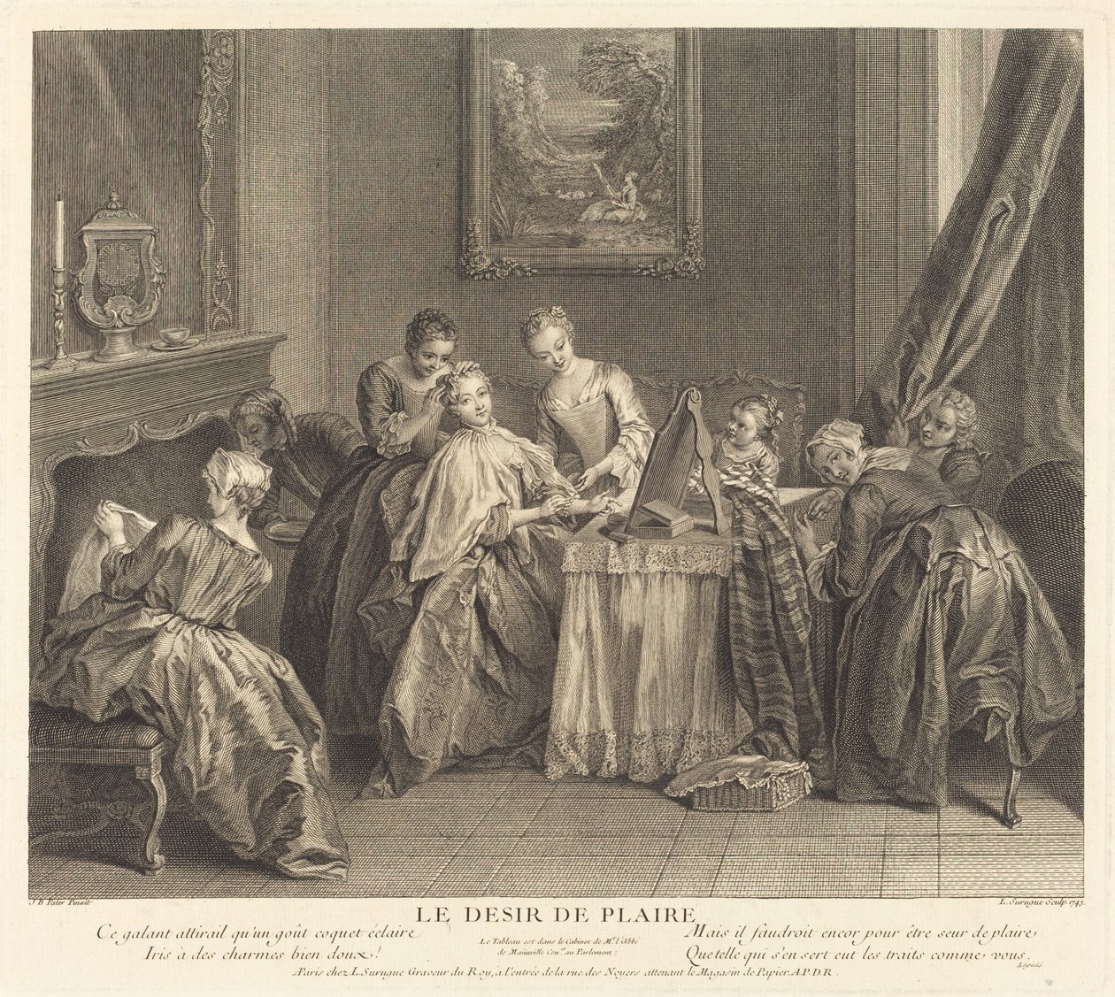 Touha potěšit od Louis de Surugue