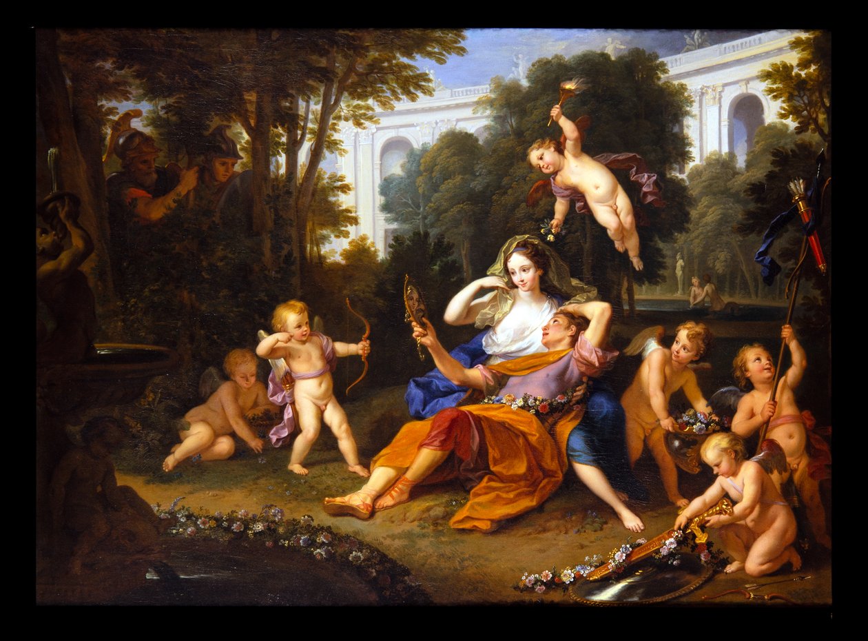 Armida a Rinaldo od Louis de the Younger Boulogne