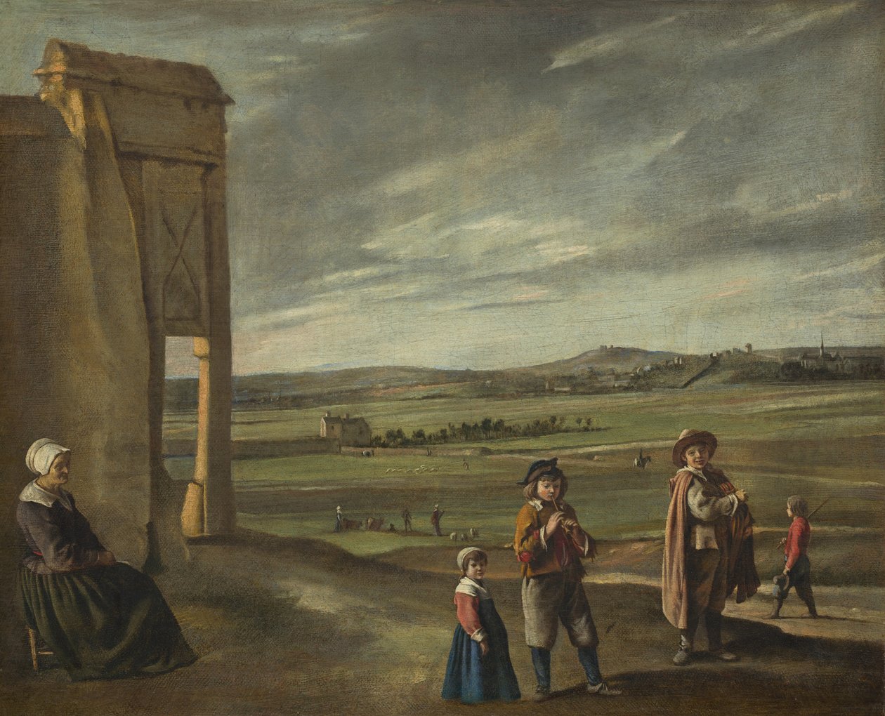 Krajina s rolníky, c. 1640. od Louis le Nain