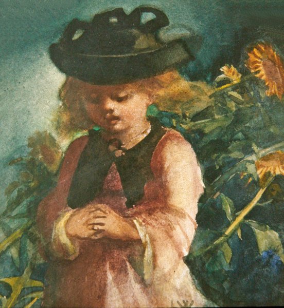 Dandylions, cca 1875 (akvarel na papíře) od Louisa Anne Marchioness of Waterford