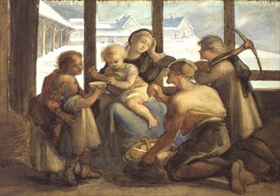 Jak jste to udělali jednomu z těchto mých nejmenších bratří, udělali jste to mně (akvarel na papíře) od Louisa Anne Marchioness of Waterford