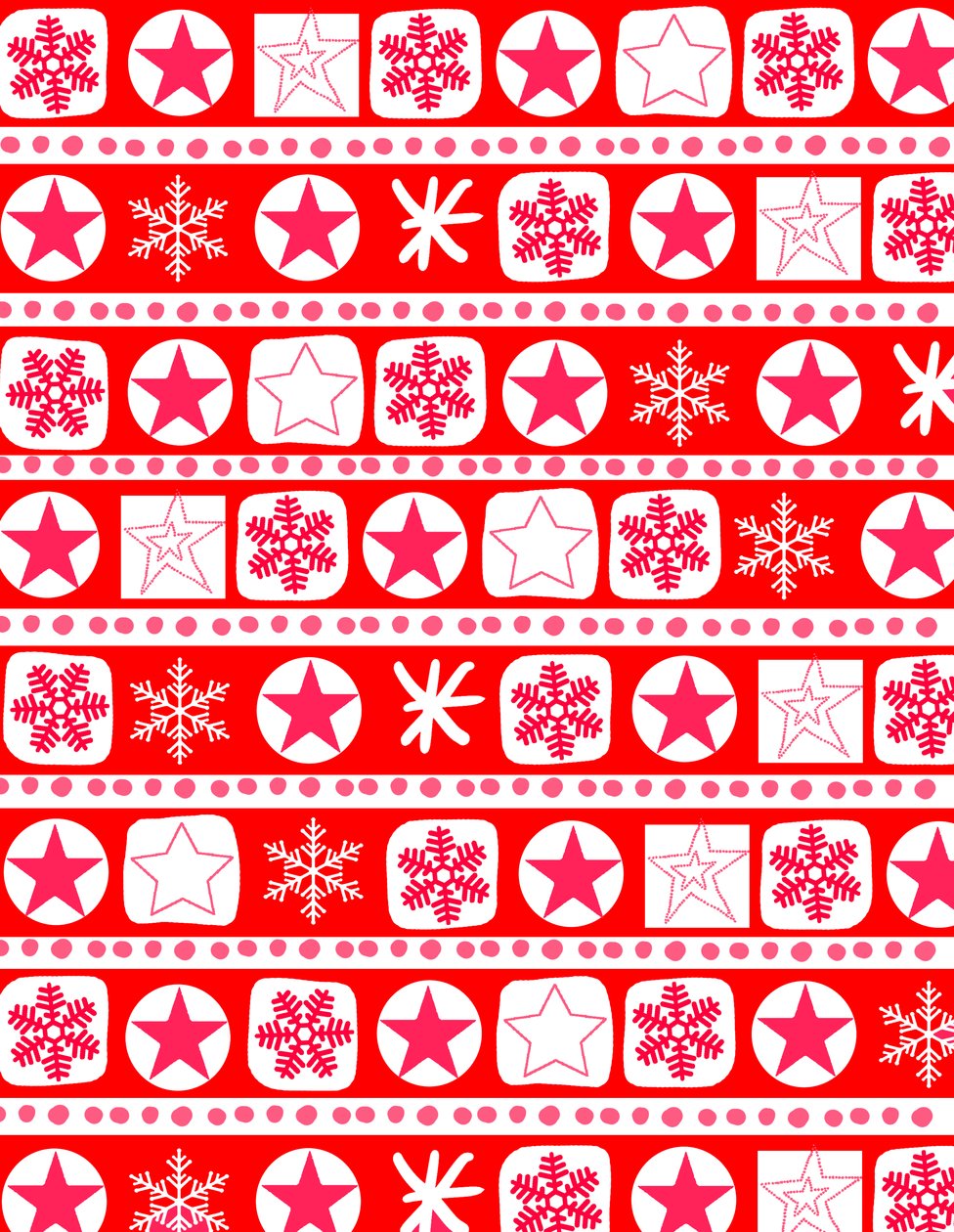 Christmas Wrap Stripe, 2017, Digitální média od Louisa Hereford