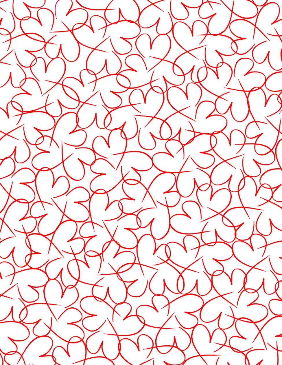 Linked Hearts, 2014 (digitální obrázek) od Louisa Hereford