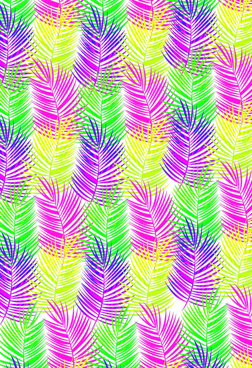 Overlaid Leaves, 2017, Digitální média od Louisa Hereford