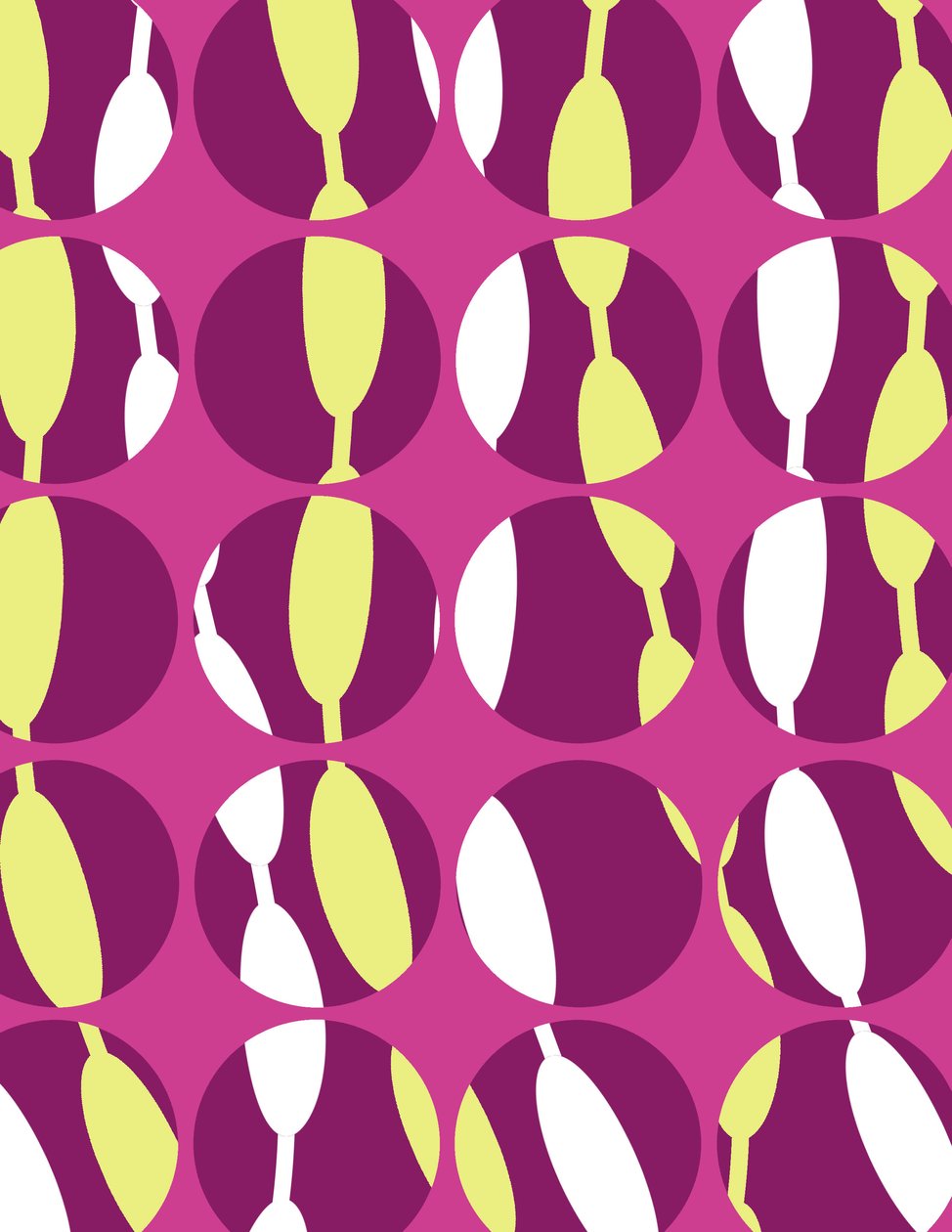 Swirly Stripe (digitální) od Louisa Hereford