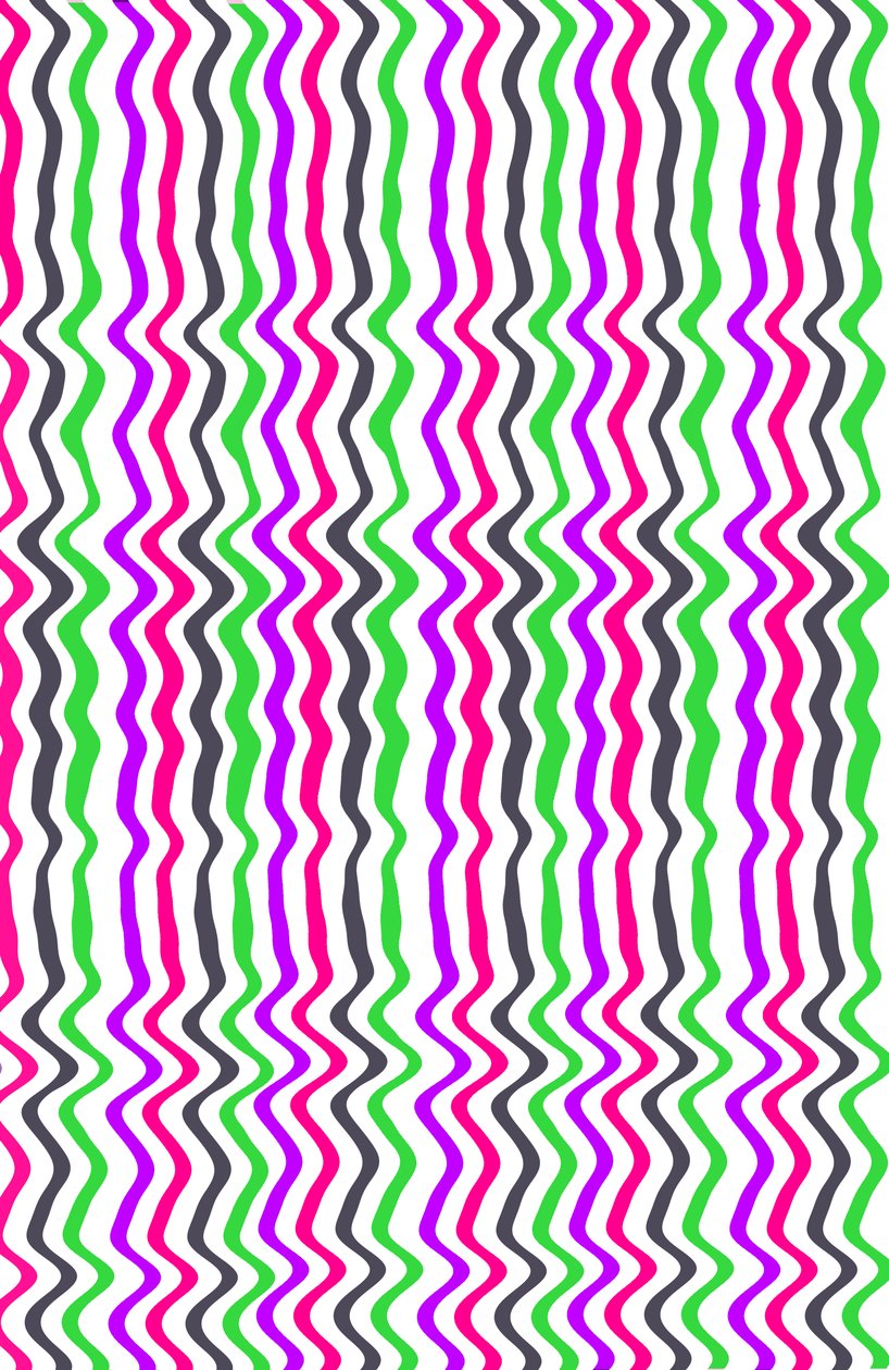 Vlnitý pruh, 2014 (digitální média) od Louisa Hereford