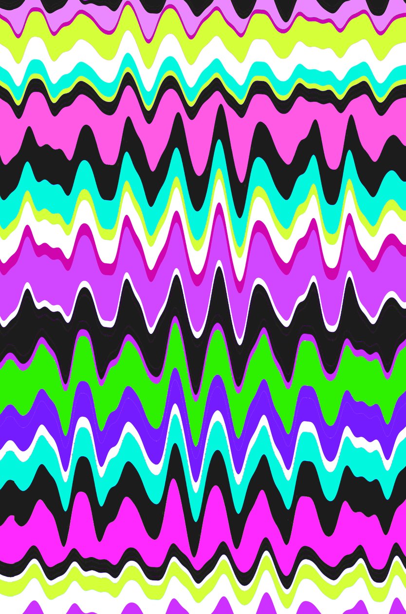 Vlnitý pruh, 2015, Digitální média od Louisa Hereford
