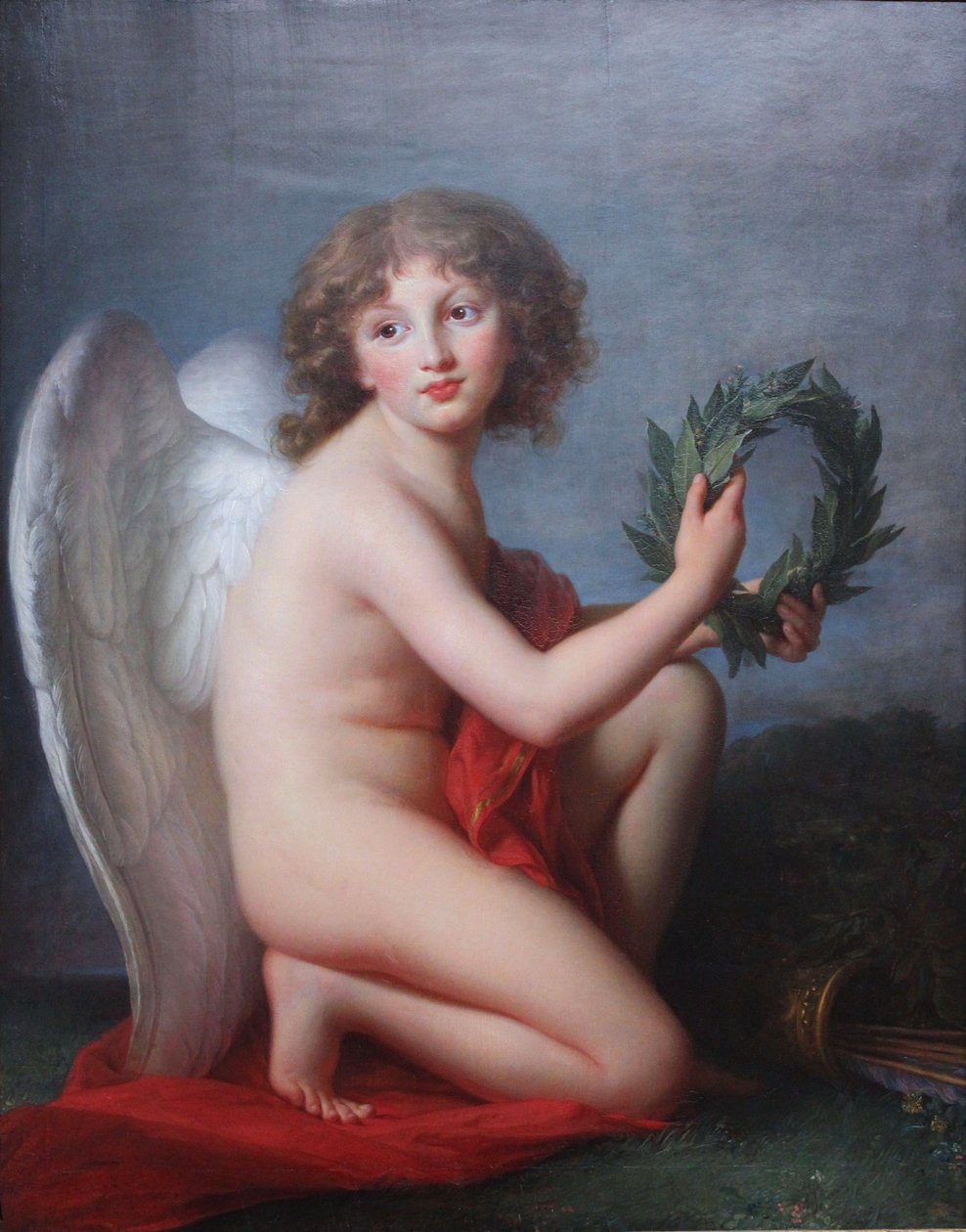Portrét prince Heinricha Lubomirského jako génia slávy od Elisabeth Louise Vigee Lebrun