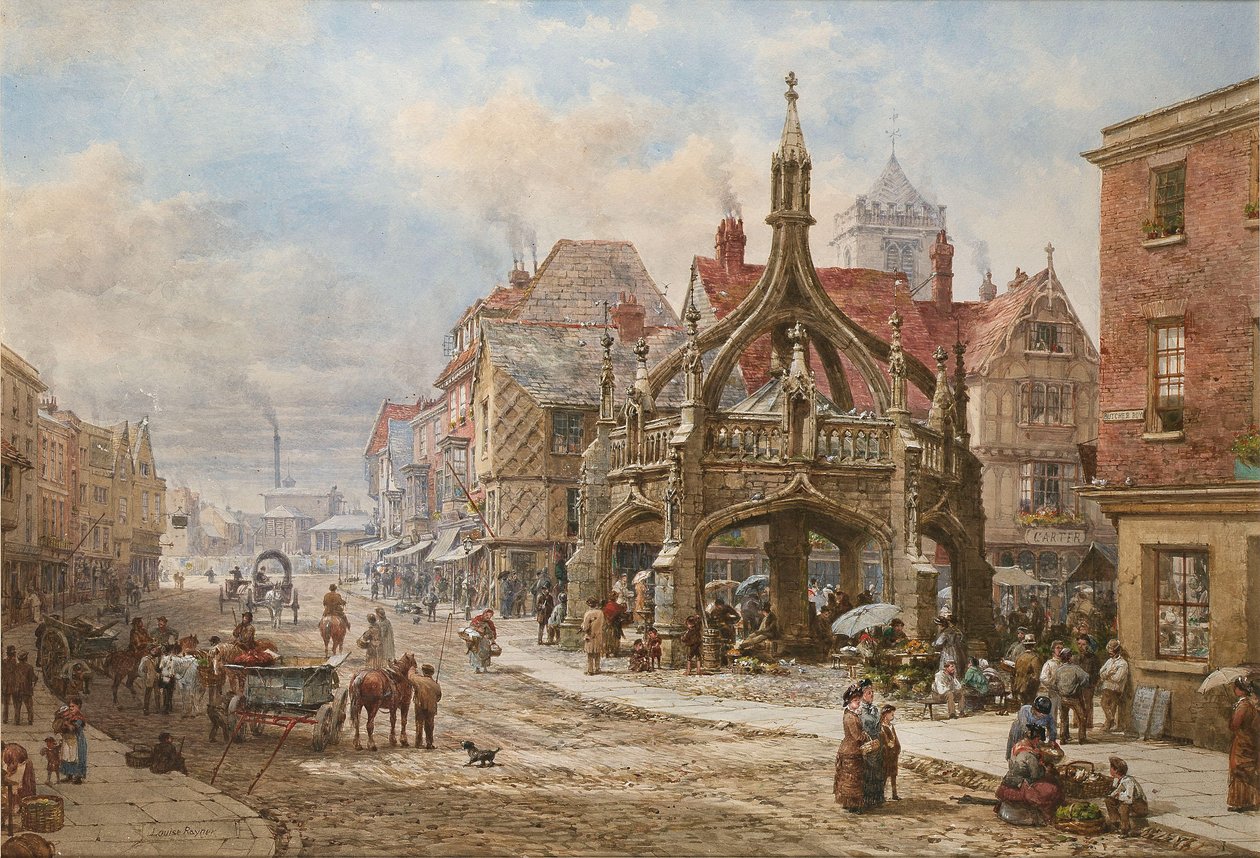 Drůbeží kříž, Salisbury od Louise Ingram Rayner