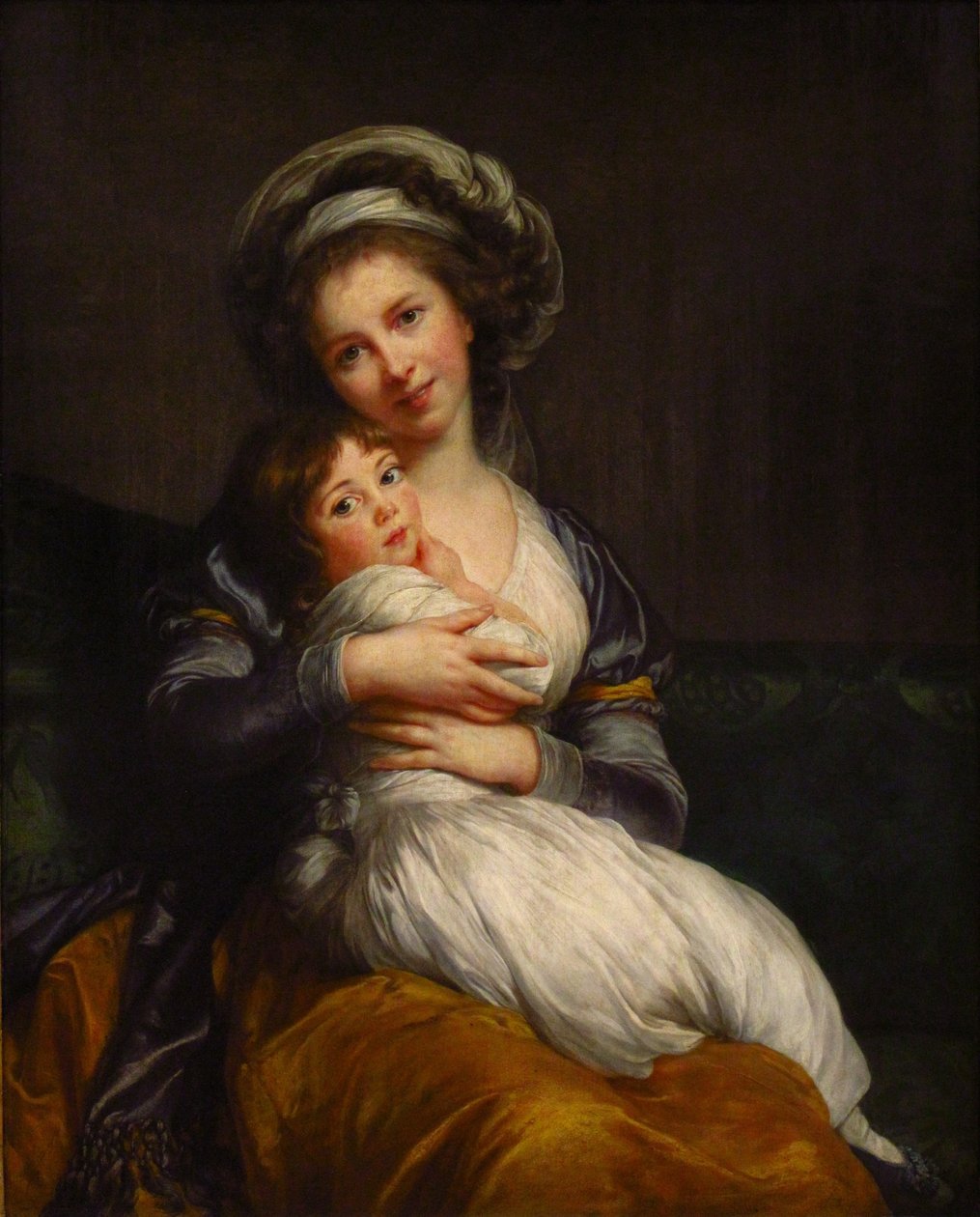 Madame Vigée-Le Brun a její dcera od Elisabeth Louise Vigee Lebrun