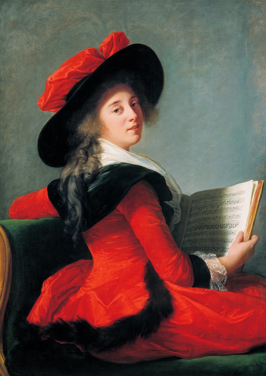Portrét baronky z Crussolu od Elisabeth Louise Vigee Lebrun