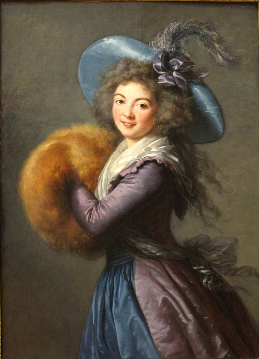Portrét Madame Molé-Reymond od Elisabeth Louise Vigee Lebrun