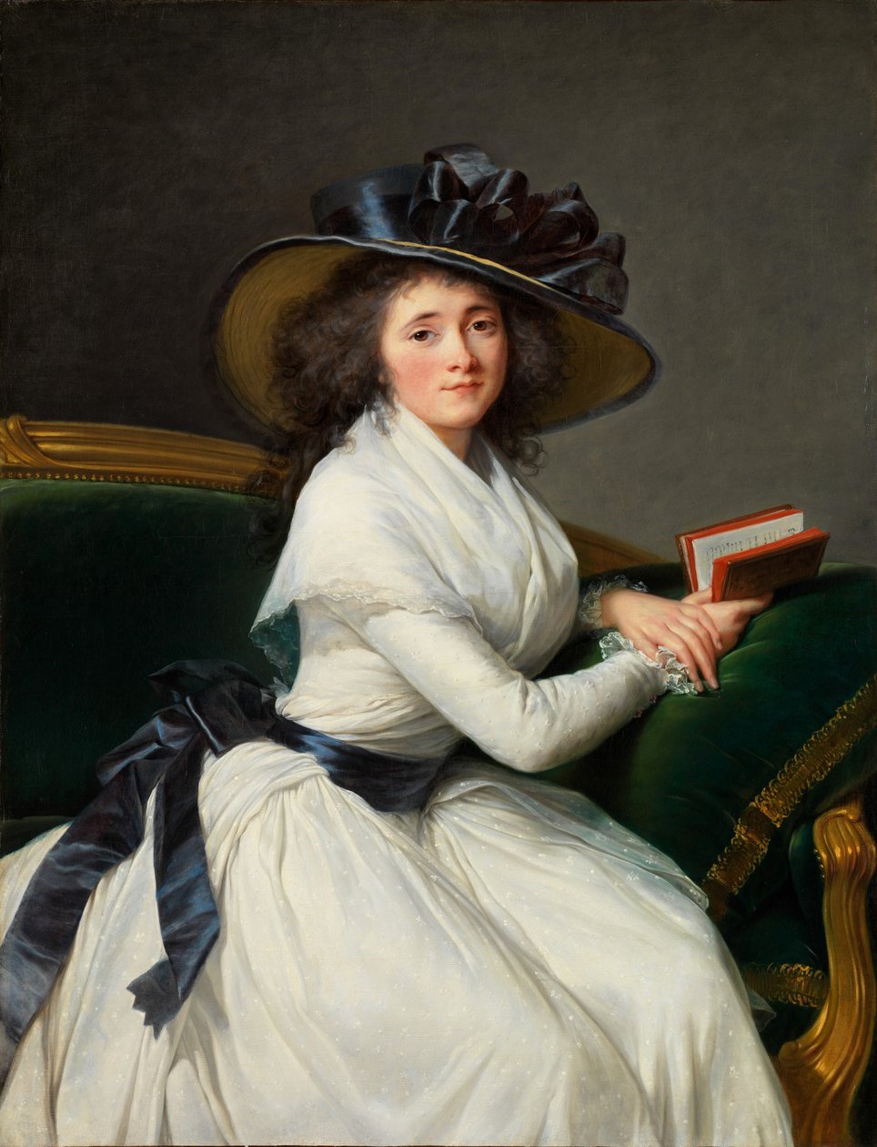 Portrét Marie-Charlotte Bontempsové (1762-1848), hraběnky z La Châtre od Elisabeth Louise Vigee Lebrun