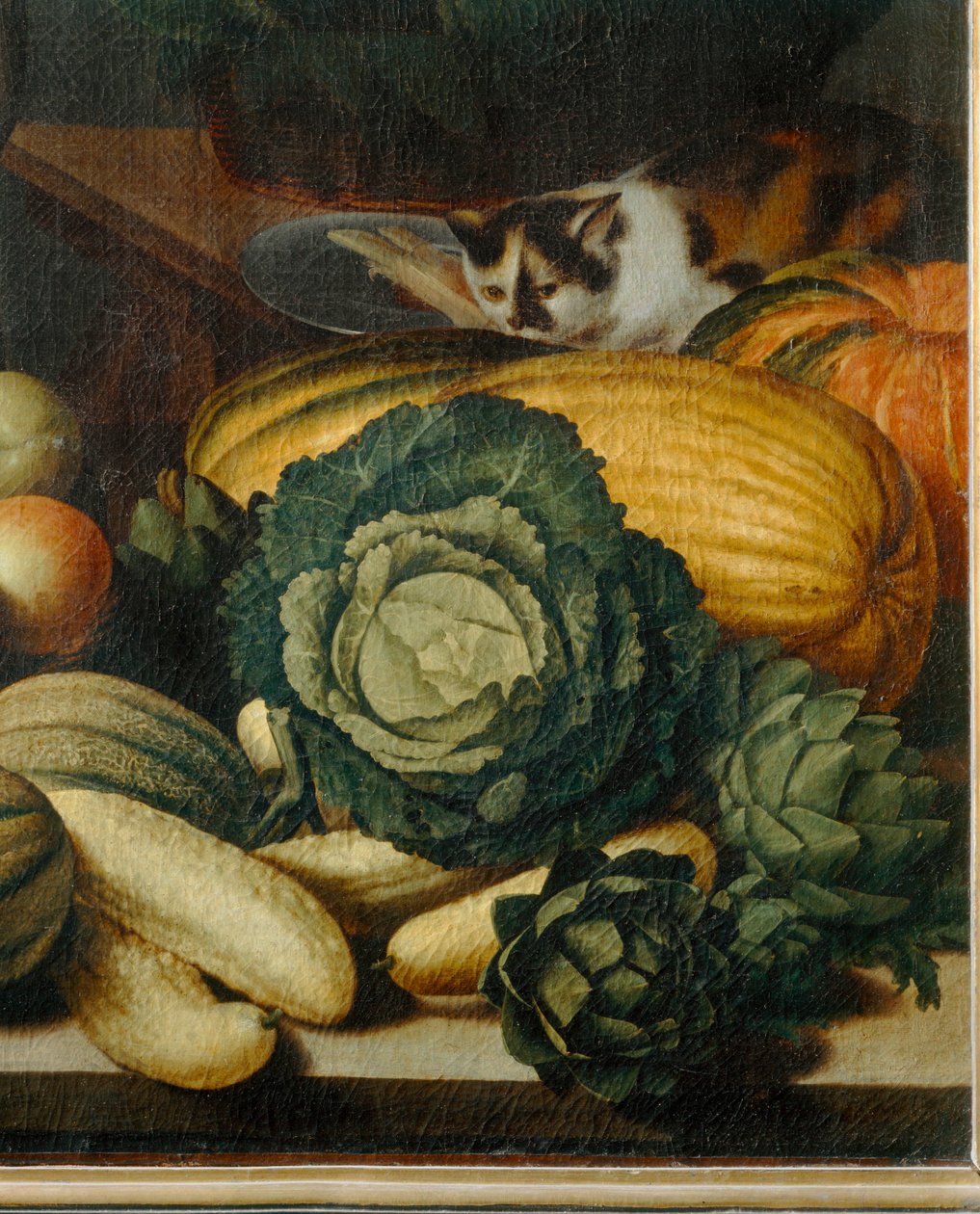 La marchande de fruits et legumes - Zelinářství... od Louise (circle of) Moillon