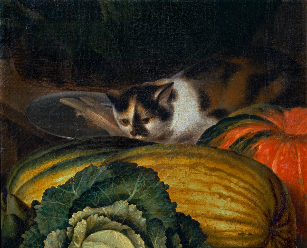 La marchande de fruits et legumes - Zelinářství... od Louise (circle of) Moillon