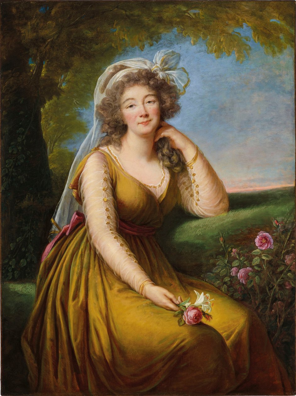 Jeanne Bécu, hraběnka Du Barry 1743-1793. od Elisabeth Louise Vigee Lebrun