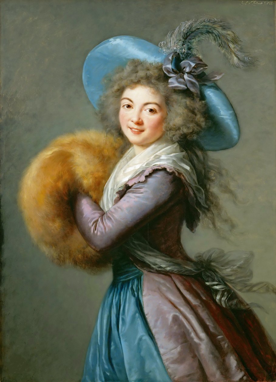 Portrét Madame Molé-Raymond, 1786. od Elisabeth Louise Vigee-Lebrun