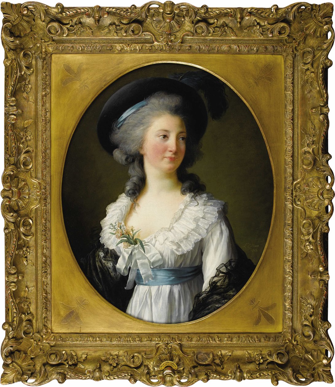 Portrét Madame de Moreton comtesse de Chabrillan, 1782. od Elisabeth Louise Vigee Lebrun