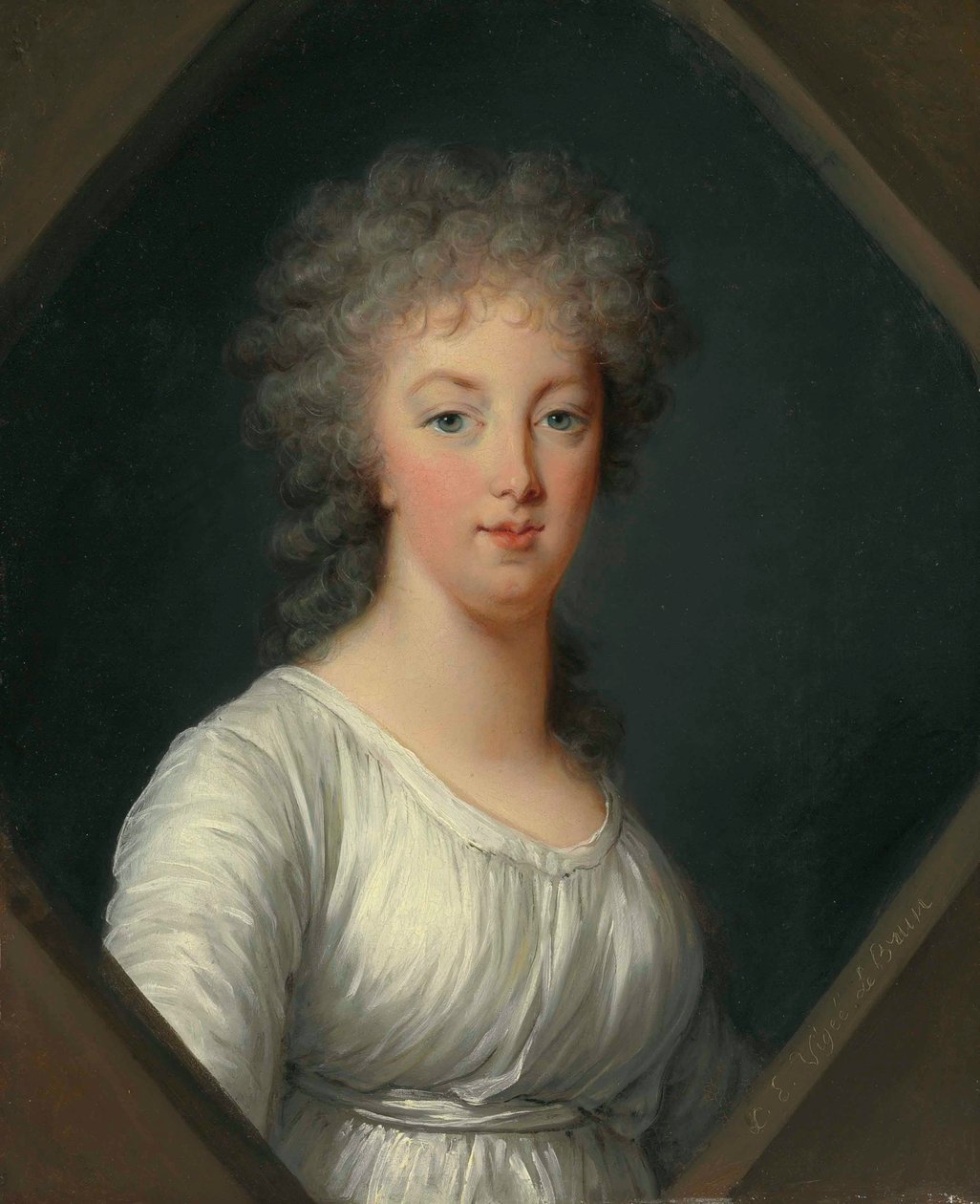 Portrét Marie Antoinetty 1755-1793, 1800. od Elisabeth Louise Vigee Lebrun