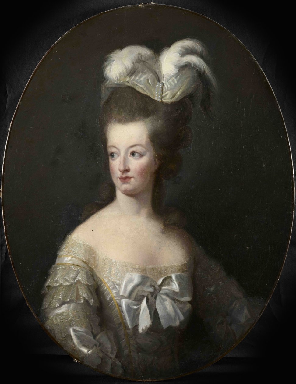 Portrét francouzské královny Marie Antoinetty 1755-1793. od Elisabeth Louise Vigee Lebrun