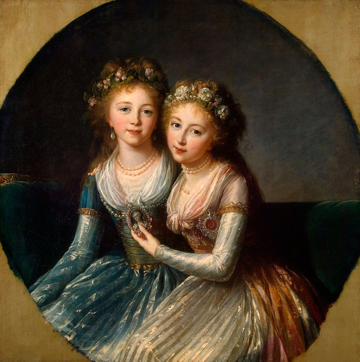Portrét dcer císaře Pavla I., 1796. od Elisabeth Louise Vigee Lebrun