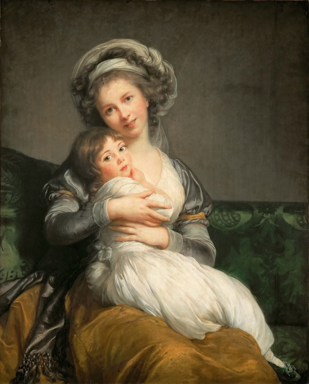 Autoportrét s její dcerou, Julie, 1786. od Elisabeth Louise Vigee Lebrun