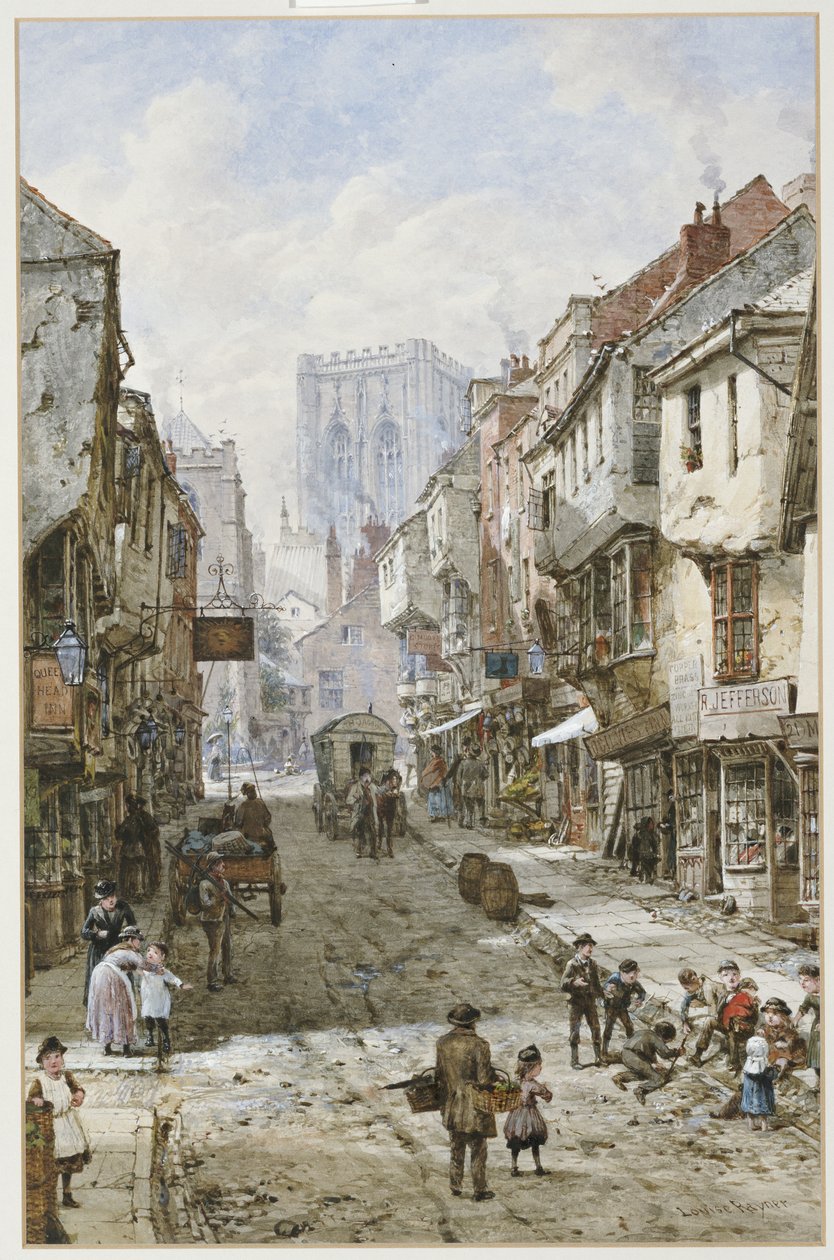 Foss Gate, York od Louise Ingram Rayner
