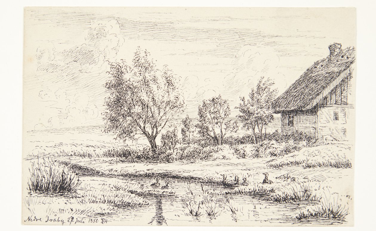 Krajina s farmou od Louise Ravn Hansen