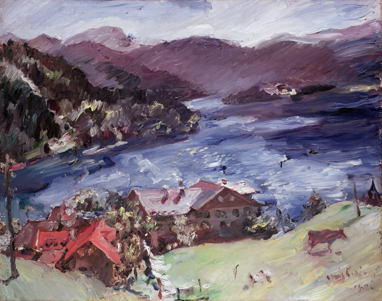 Walchensee, 1921 od Lovis Corinth