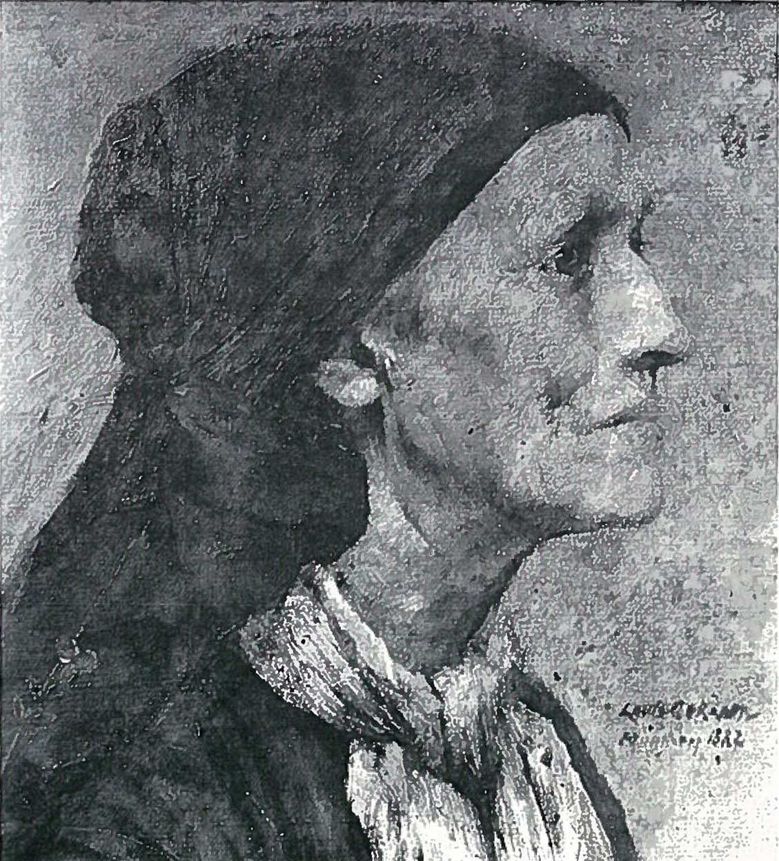 Alte Frau od Lovis Corinth