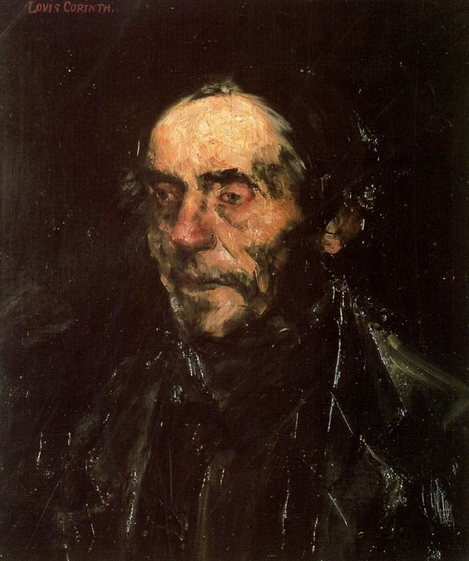 starý muž od Lovis Corinth
