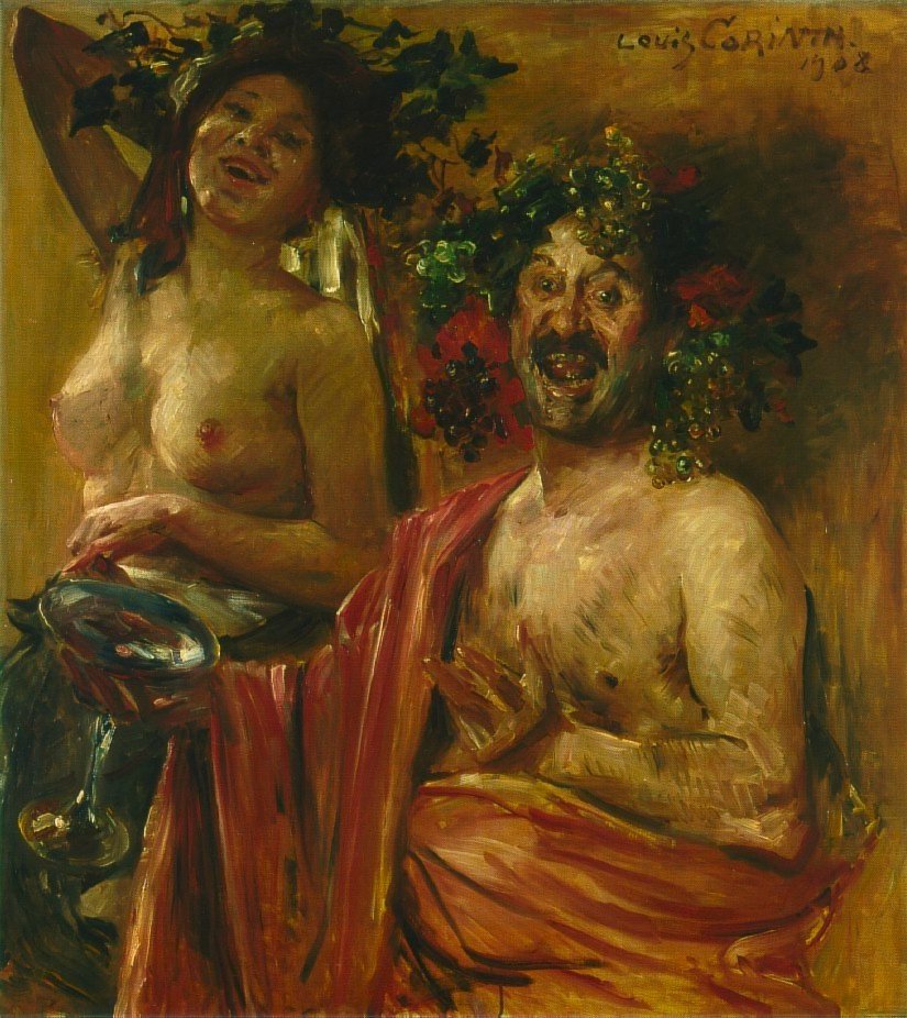 bachchanteparan od Lovis Corinth