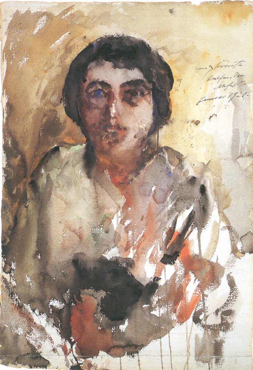 Portrét Charlotte Berend-Corinthové od Lovis Corinth