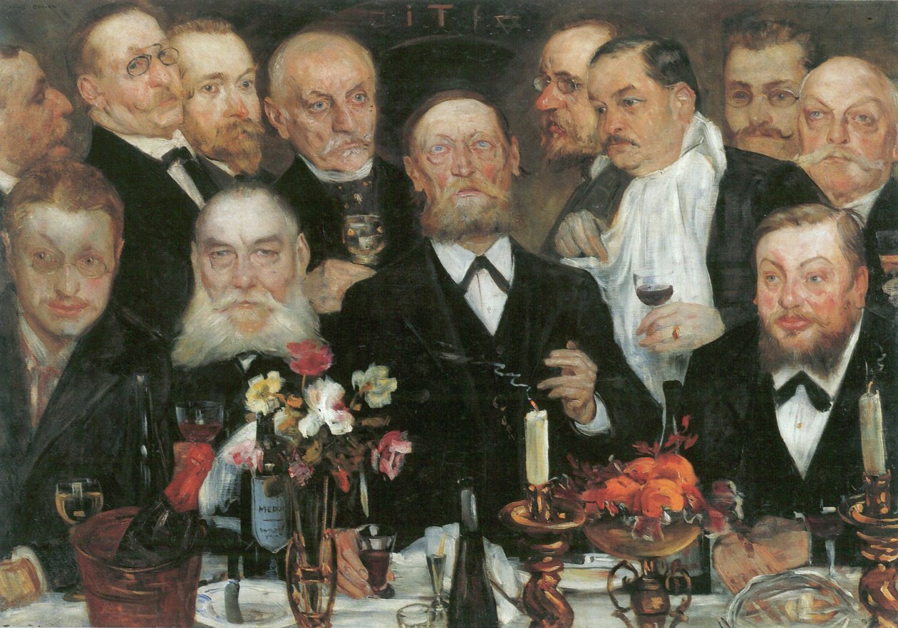 Lóžový bratr od Lovis Corinth