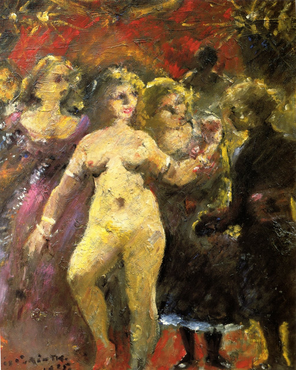 Krásná paní Imperianová od Lovis Corinth