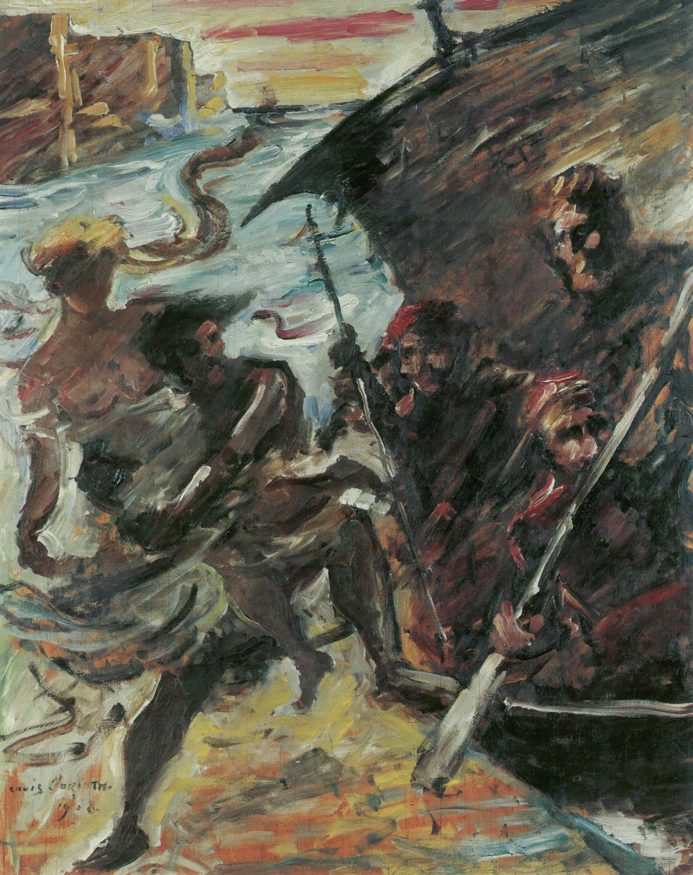 Krádež žen od Lovis Corinth