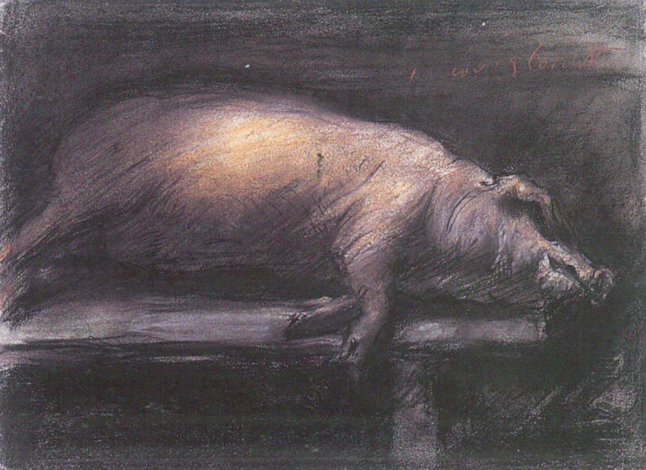 Zabitý Pign od Lovis Corinth