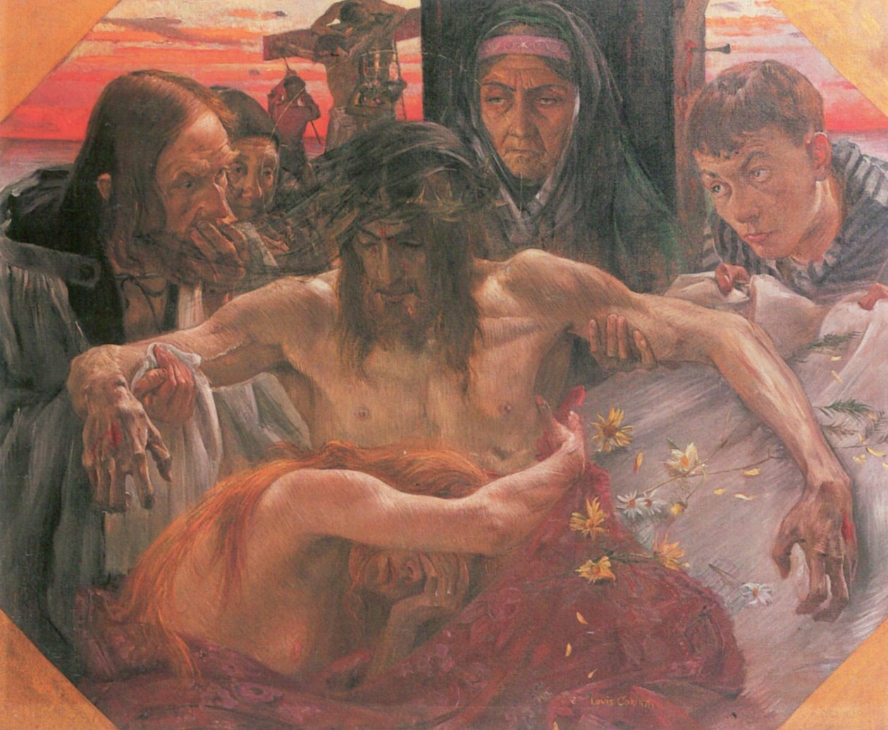 Kreuzabnahmen od Lovis Corinth