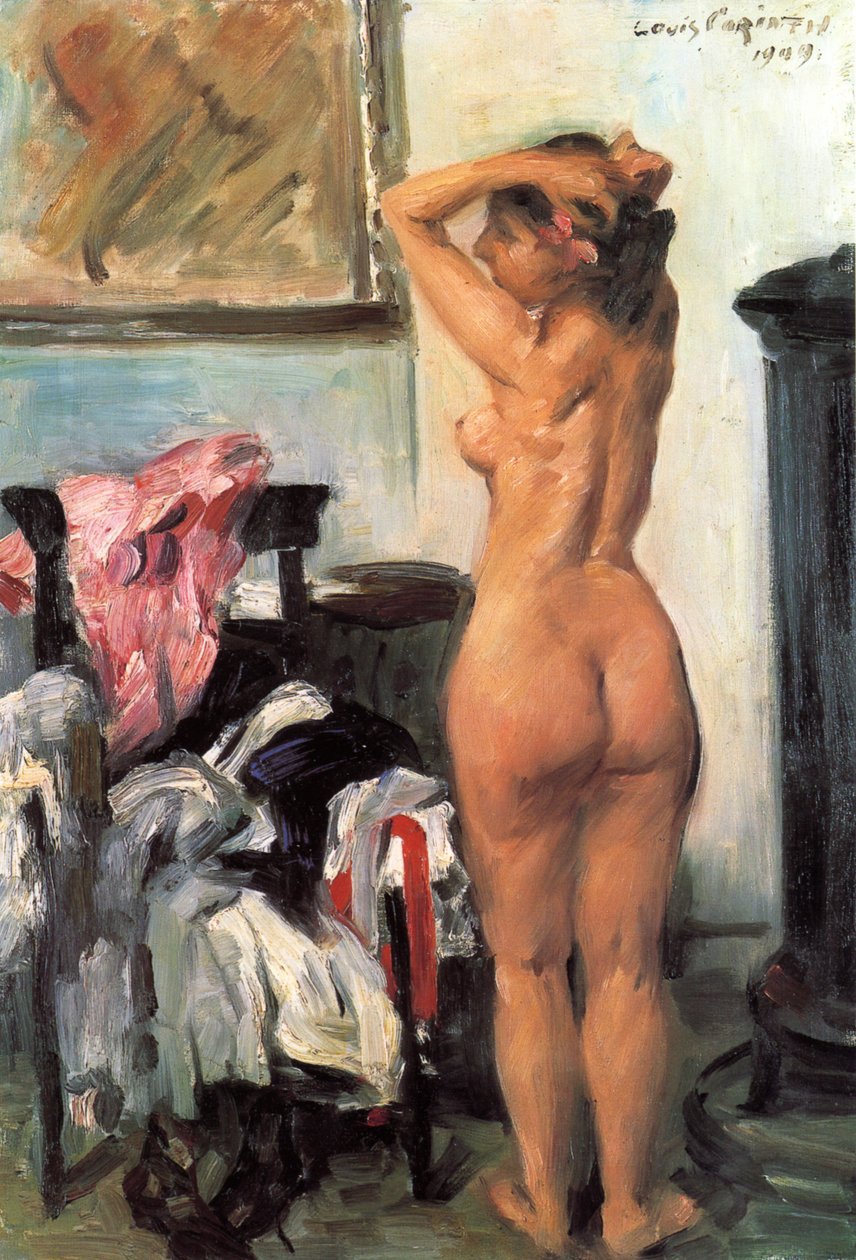 Přestávka modelu od Lovis Corinth