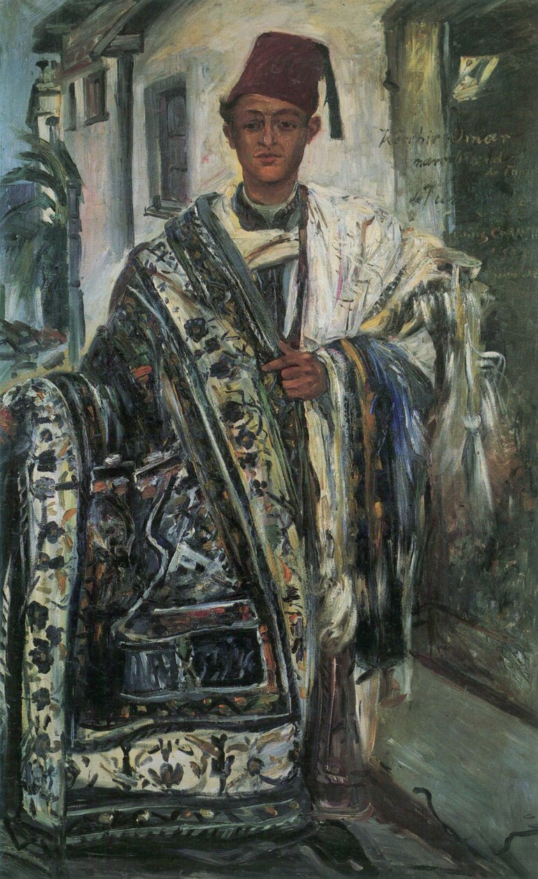 Prodejci orientálních koberců od Lovis Corinth