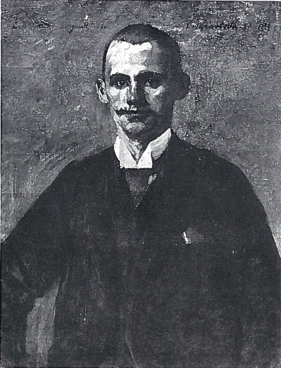 Portrét C. Becker od Lovis Corinth