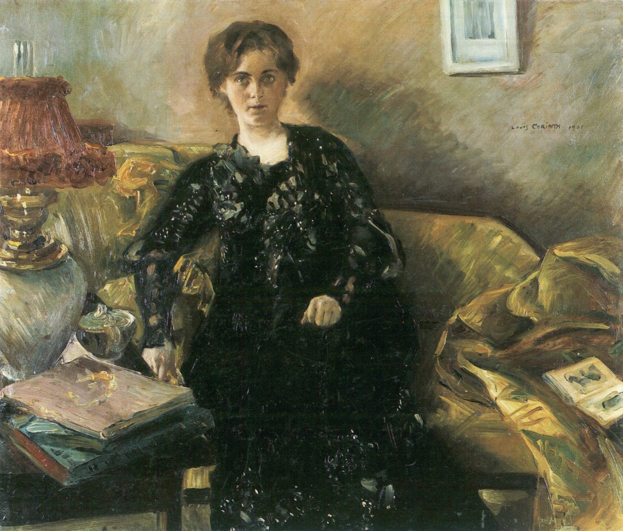 Portrét paní Korfiz Holmn od Lovis Corinth