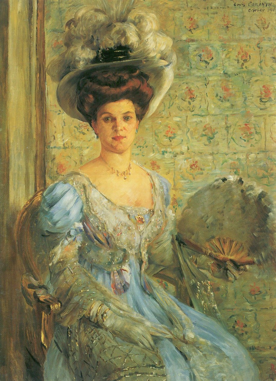 Portrét hraběnky Finkh Eleonore von Wilken od Lovis Corinth