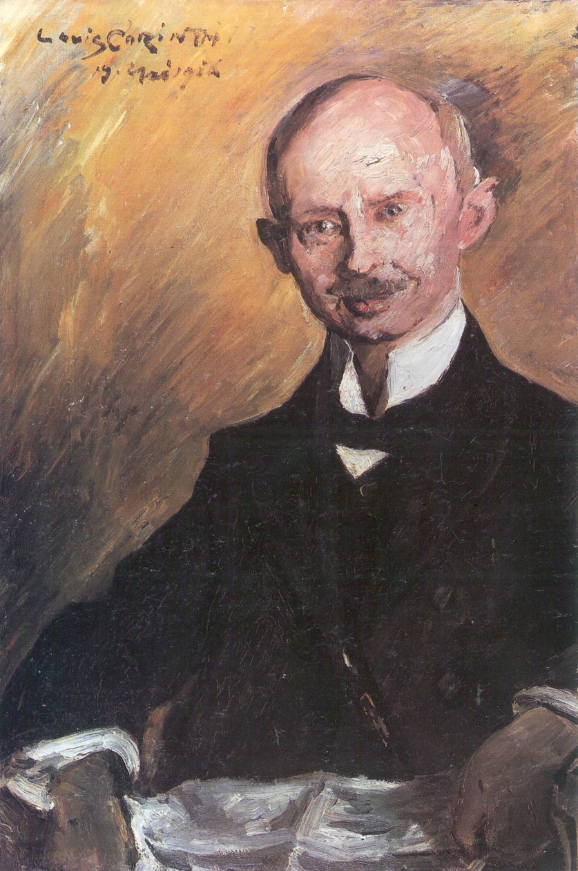 Portrét Otto Winter, lékárník z Hannoveru od Lovis Corinth